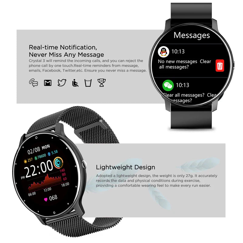 LIGE 2023 Smart watch