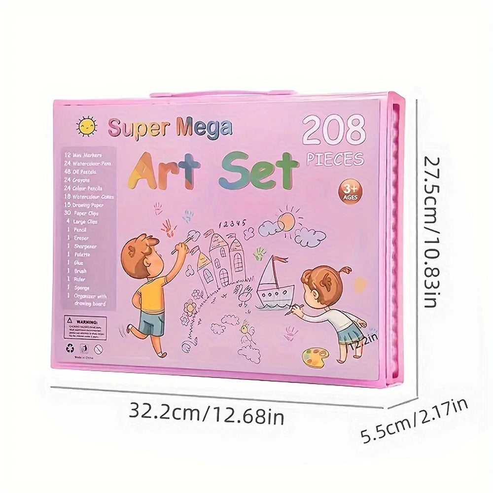 208 Piece Painting Kit